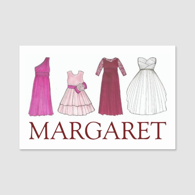 Porte-nom Brival Consultant Boutique Gown Mariage Boutique (Devant)