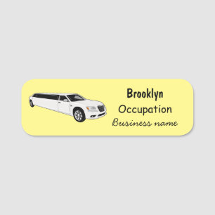 Porte-nom Caricature limousine