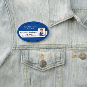 Porte-nom Carte d'identité du nom de l'enfant