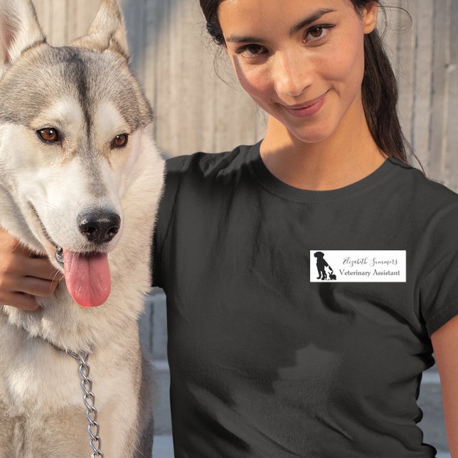 Porte-nom Chien de chat animal vétérinaire vétérinaire (Créateur téléchargé)