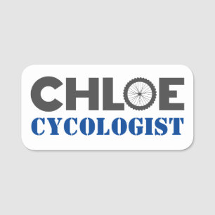 Porte-nom Chloe Mountain Biker