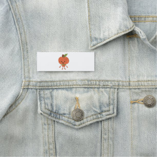 Porte-nom Citrouille Pinki