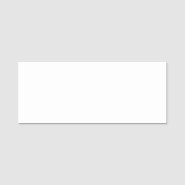 Porte-nom Classic Name Tag (Devant)