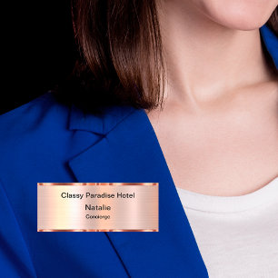 Porte-nom Classy Hotel Hospitality Concierge