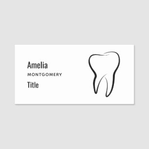Porte-nom Clinique dentaire dentaire dentaire Médicale