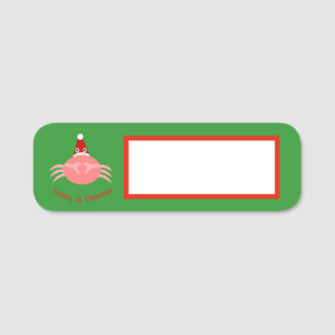Porte-nom Crabe de Noël