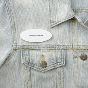 Porte-nom créez votre propre blanc