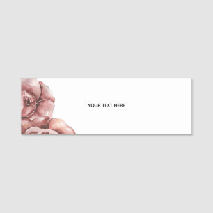 Porte-nom Créez votre propre floral