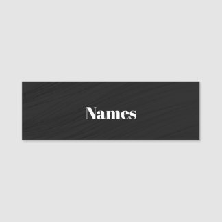 Porte-nom Créez votre propre personnalisation