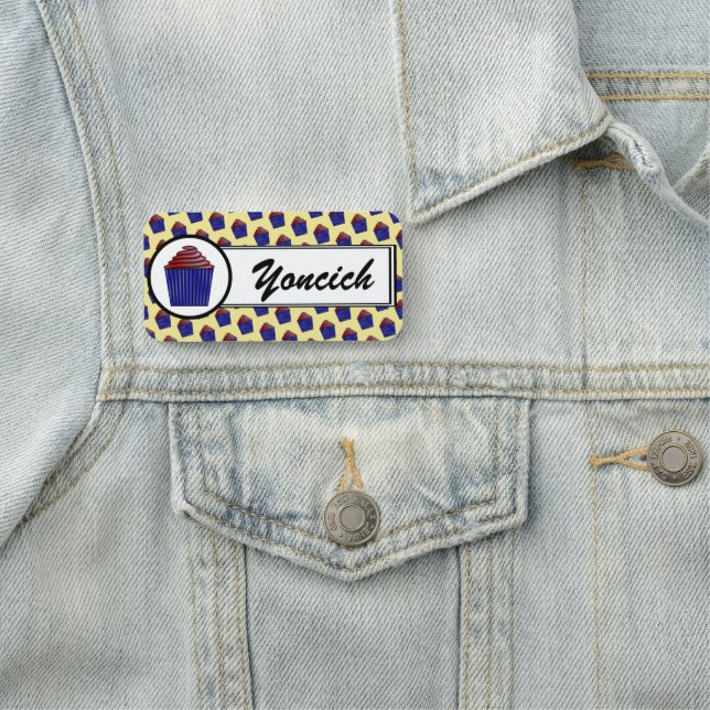 Porte-nom Cupcake par Kenneth Yoncich (En situation)
