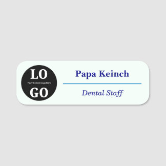 Porte-nom Custom Logo Dental Staff Magnetic 
