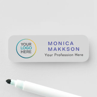 Porte-nom Custom  Logo Name Tag