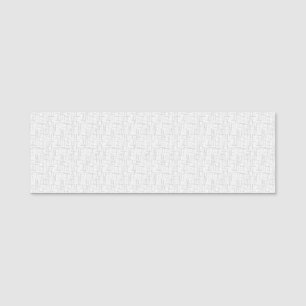 Porte-nom Customisez Votre Nametag Aujourd'Hui !