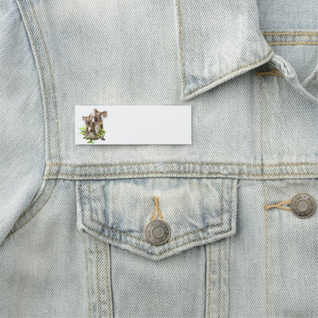 Porte-nom Cute Koala Animal Ours Australien (En situation)