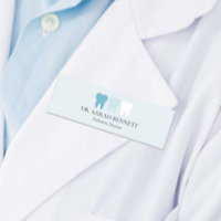 Dentiste élégant bleu clair professionnel