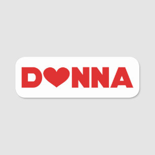 Porte-nom Donna Love