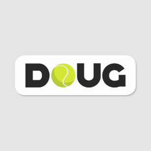 Porte-nom Doug Tennis