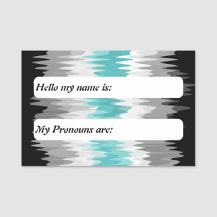 Porte-nom Drapeau de fierté Libramasculin Boho Personnalisab