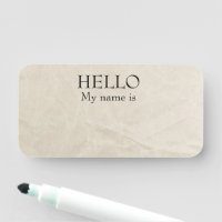 Effacer sec Réutilisable Bonjour Vieux Papier Vint