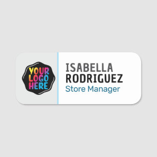 Porte-nom Employé de la société magnétique Professionnel