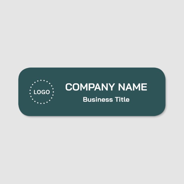 Porte-nom Employé de promotion de marque simple  (Devant)