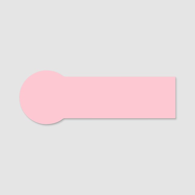 Porte-nom En forme rose (Devant)