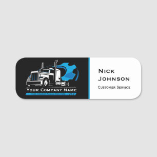 Porte-nom Entreprise de camionnage professionnel réparation