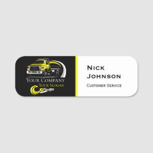 Porte-nom Entreprise de remorquage professionnelle, service