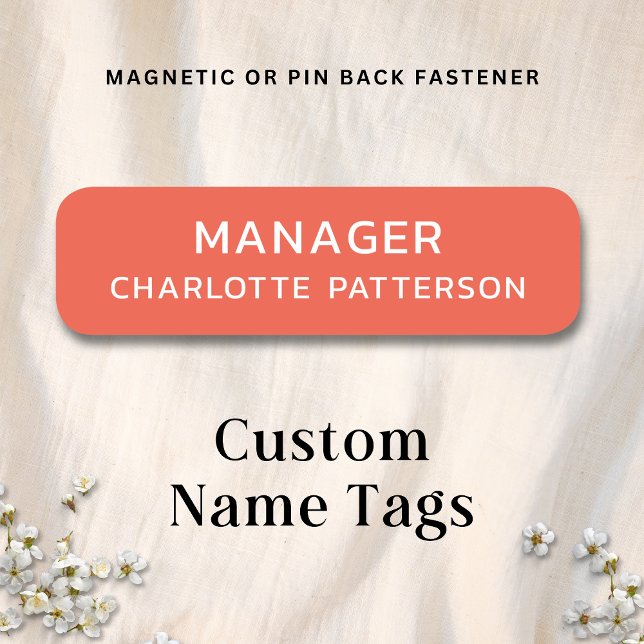 Porte-nom Entreprise Employé Entreprise Professionnel (Créateur téléchargé)