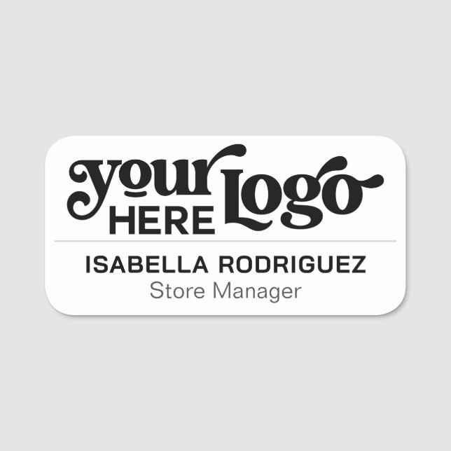 Porte-nom Entreprise Magique Employé Nom professionnel (Devant)