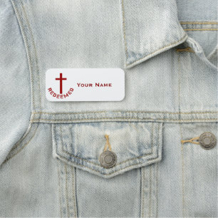 Porte-nom Événements de la Croix-Rouge chrétienne
