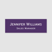 Exécutif professionnel moderne Dark Purple
