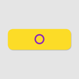 Porte-nom Flag