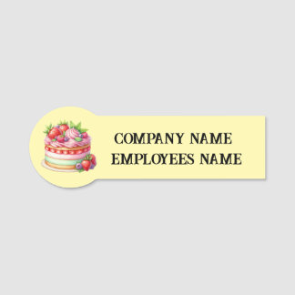 Porte-nom Gâteau de pâtisserie mignon ajouter des noms