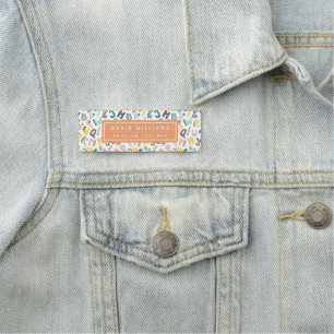 Porte-nom Jote Dinosaur Alphabet Motif Professeur Personnali
