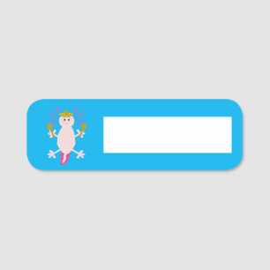 Porte-nom Jour de l'Axolotl mexicain mort