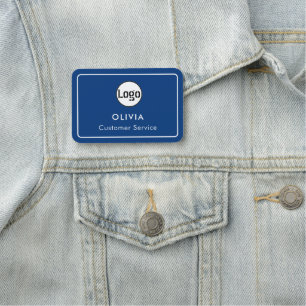 Porte-nom Logo de l'employé personnalisé,