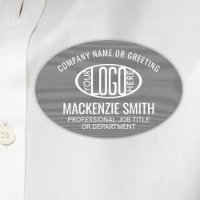 Logo de l'entreprise Identifiant de l'employé Gris