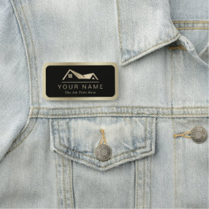 Porte-nom Logo de Realtor pour la Promotion Immobilière Mode