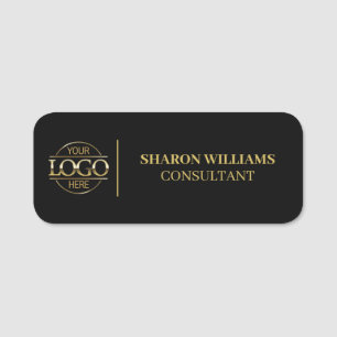 Porte-nom Logo d'entreprise personnalisé Employé magnétique