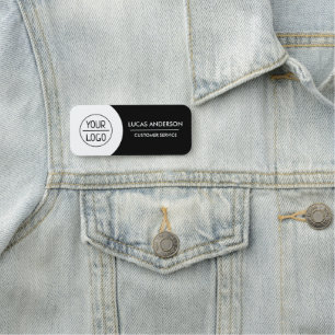 Porte-nom Logo d'entreprise personnalisé Employé magnétique