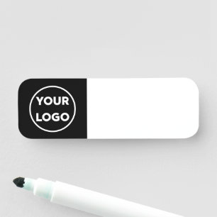 Porte-nom Logo d'entreprise personnalisé sur l'effacement s
