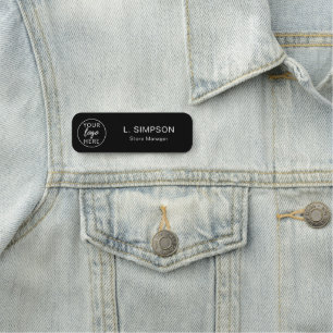 Porte-nom Logo Employé Personnel Magnétique