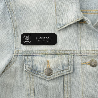 Porte-nom Logo Employé Personnel Magnétique