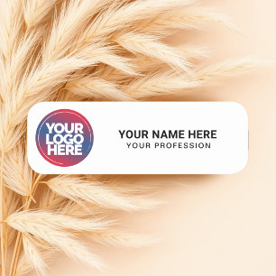 Porte-nom Logo personnalisé Code magnétique ou code de sécur