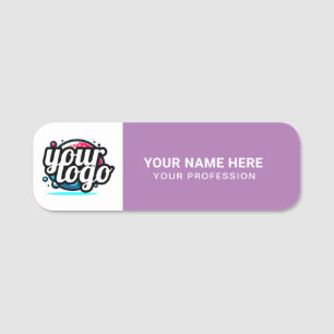 Porte-nom Logo personnalisé Code magnétique ou code de sécur
