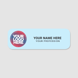 Porte-nom Logo personnalisé Code magnétique ou code de sécur