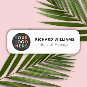 Porte-nom Logo Personnalisé Employé Pin Magnétique Ou De Séc