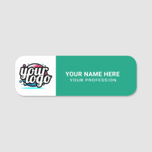 Porte-nom Logo personnalisé Épingle de sécurité ou magnétiqu