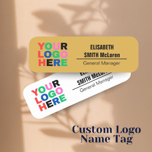 Porte-nom Logo personnalisé Épingle magnétique de l'employé